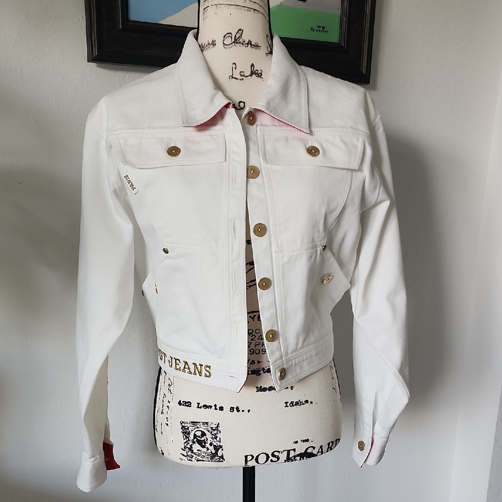 Vintage Sonia Rykiel Denim Jacket Made In France